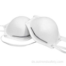 CE-geprüfte weiße Liste Fabrikbecherform Runde Gesichtsmaske